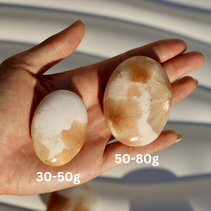 Stillbite Solecite Palm Stone
