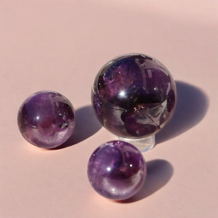 High Quality Amethyst Sphere - Enchantia Muse