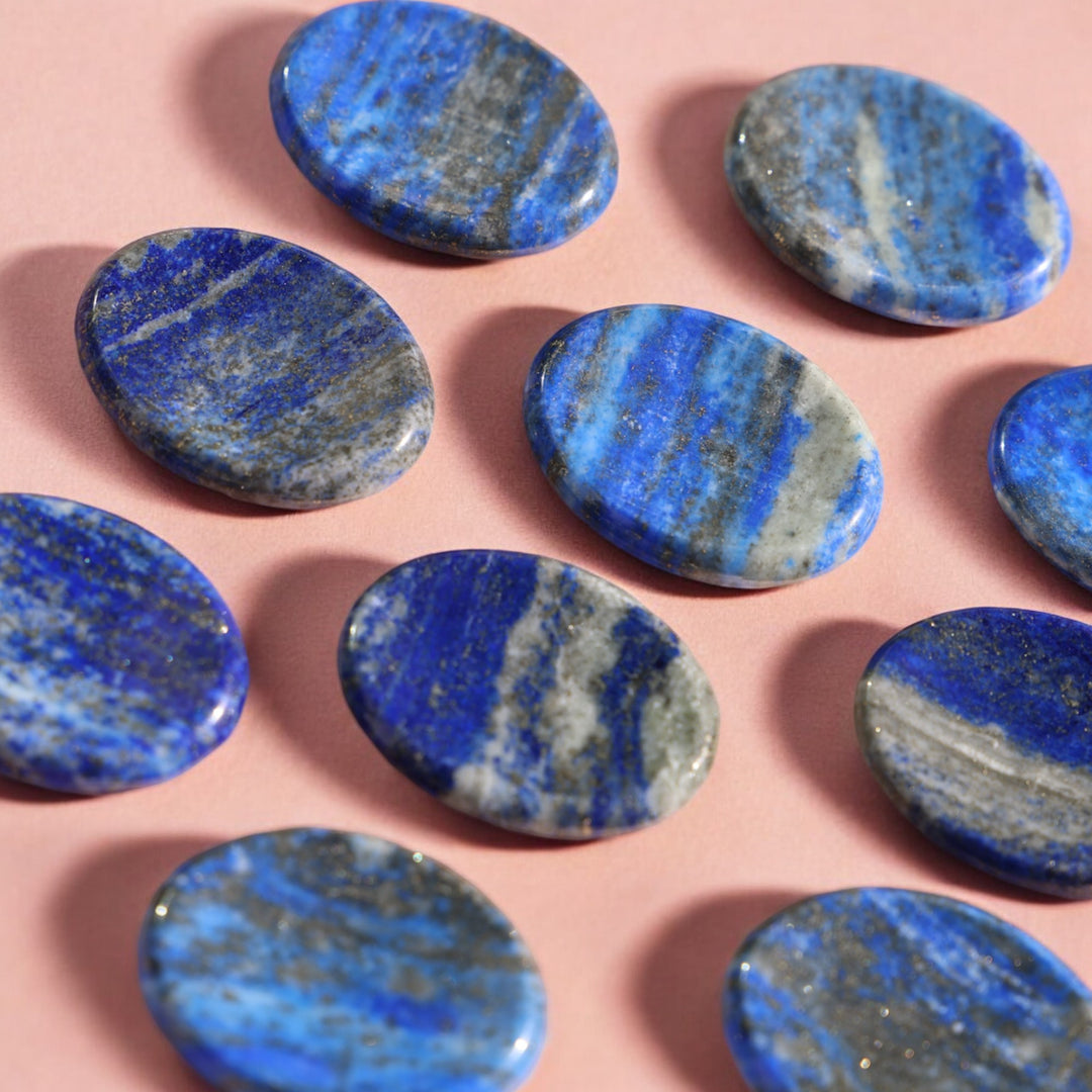 Lapis Lazuli Worry Stone - Enchantia Muse