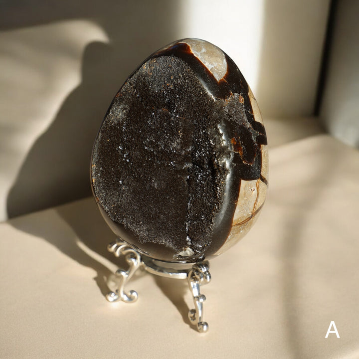 'Drakon' Druzy Septarian Egg - Enchantia Muse