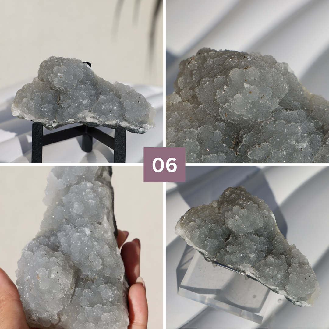 Rainbow Radial Amethyst Flower Cluster