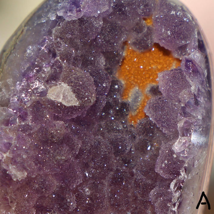 'PATCH' Bi-color Sugar Druzy Amethyst Cut Base