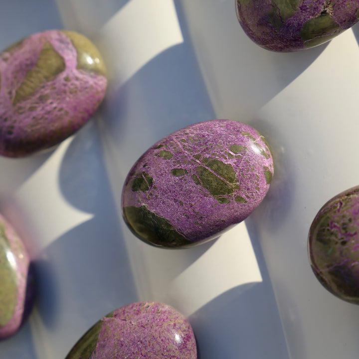 Atlantisite Stichtite Palm Stone