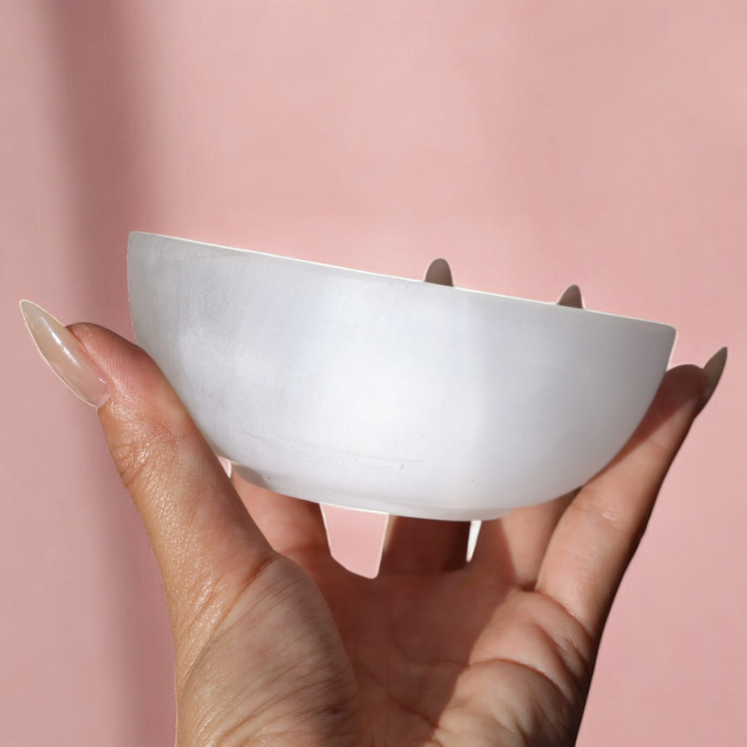 Flashy Selenite Charge Bowl