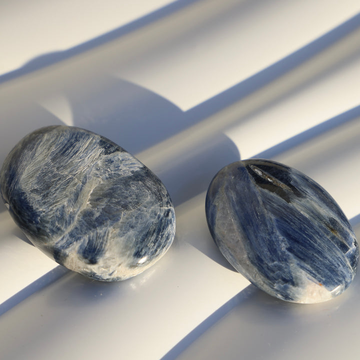 Blue Kyanite Palm Stone