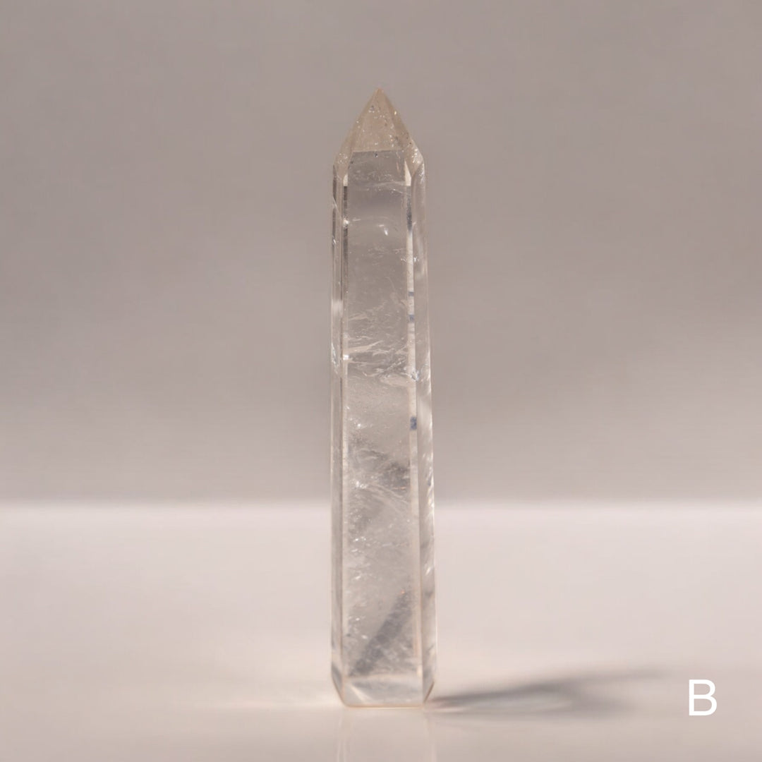 'ASCEND' Clear Quartz Tower - XL - Enchantia Muse