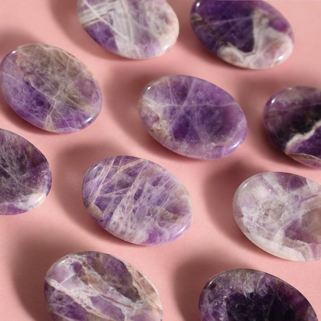 Amethyst Worry Stone - Enchantia Muse