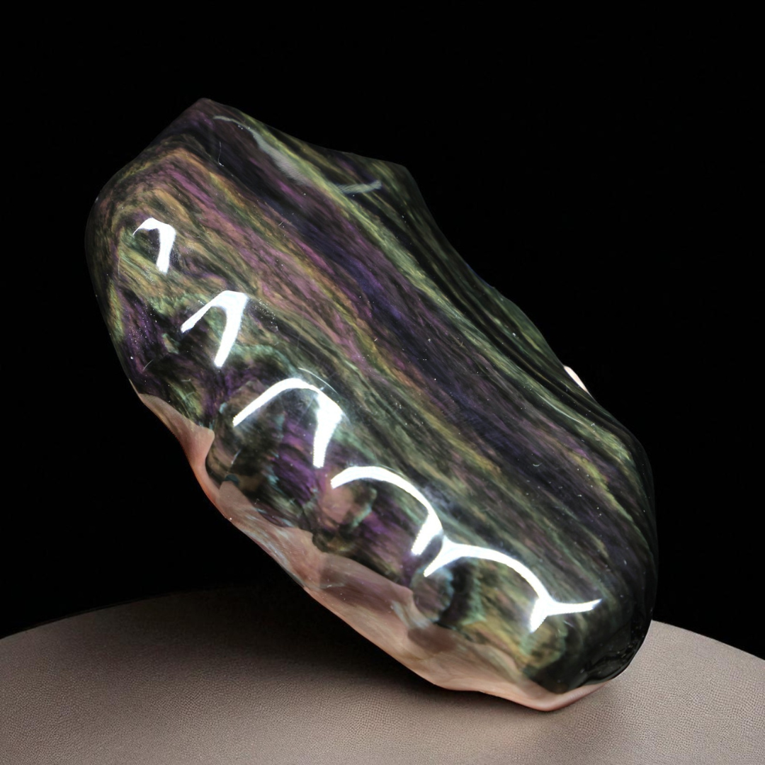 Highest Grade Velvet Obsidian Free Form