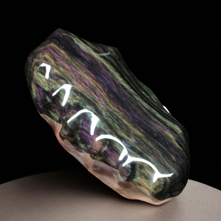Highest Grade Velvet Obsidian Free Form