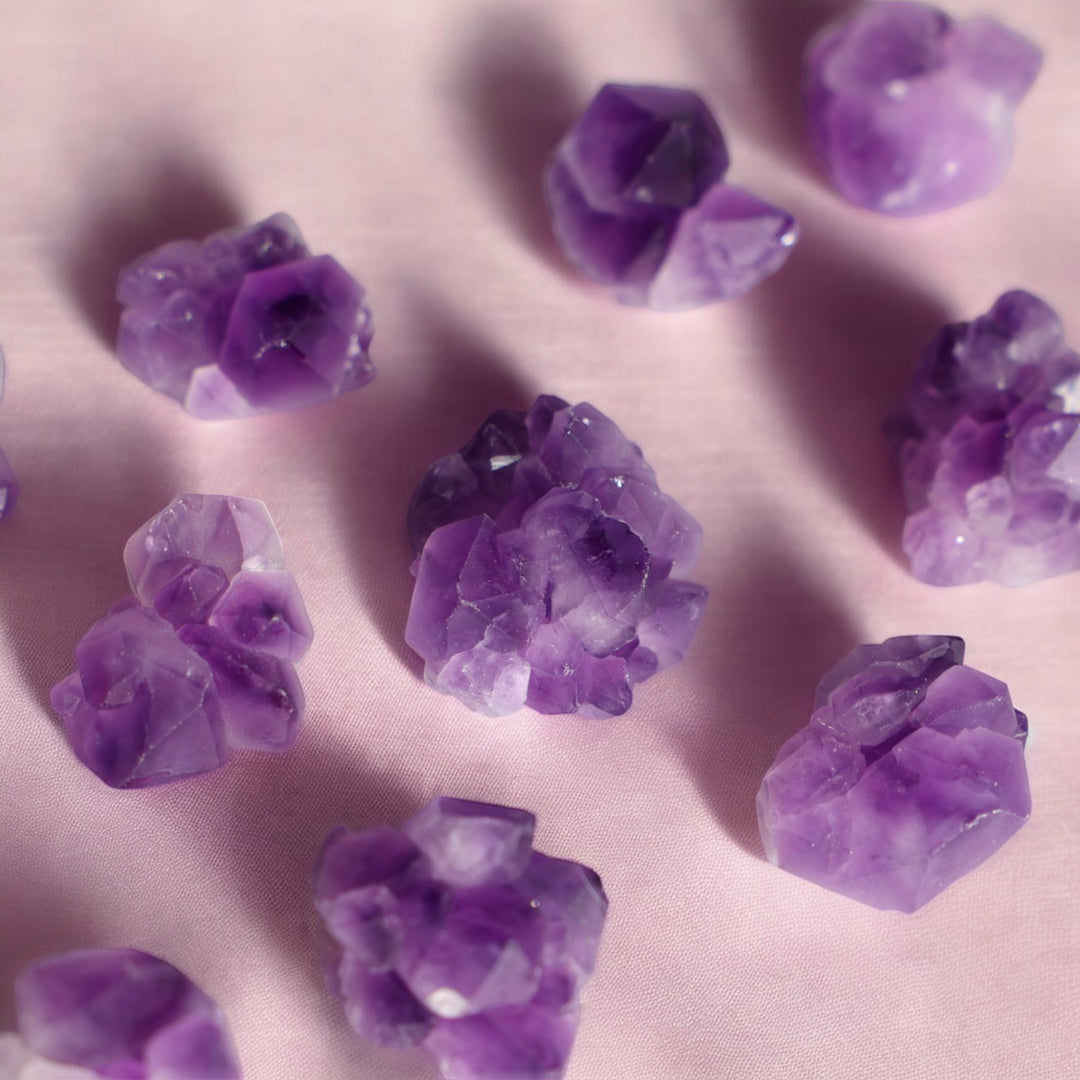 Amethyst Flower Mini Cluster - Enchantia Muse