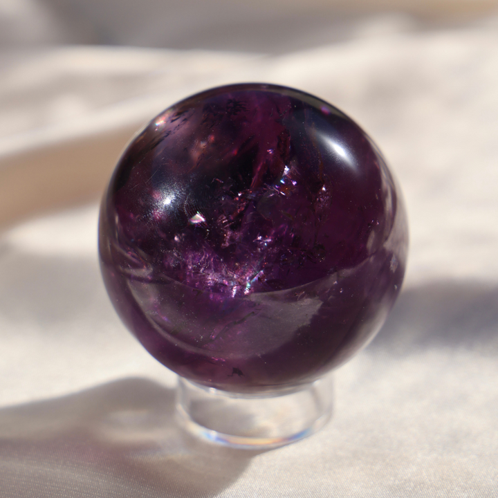 High Quality Amethyst Sphere - Enchantia Muse