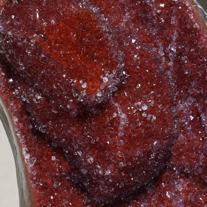 'SCARLETT' Red Amethyst Piece with Calcite