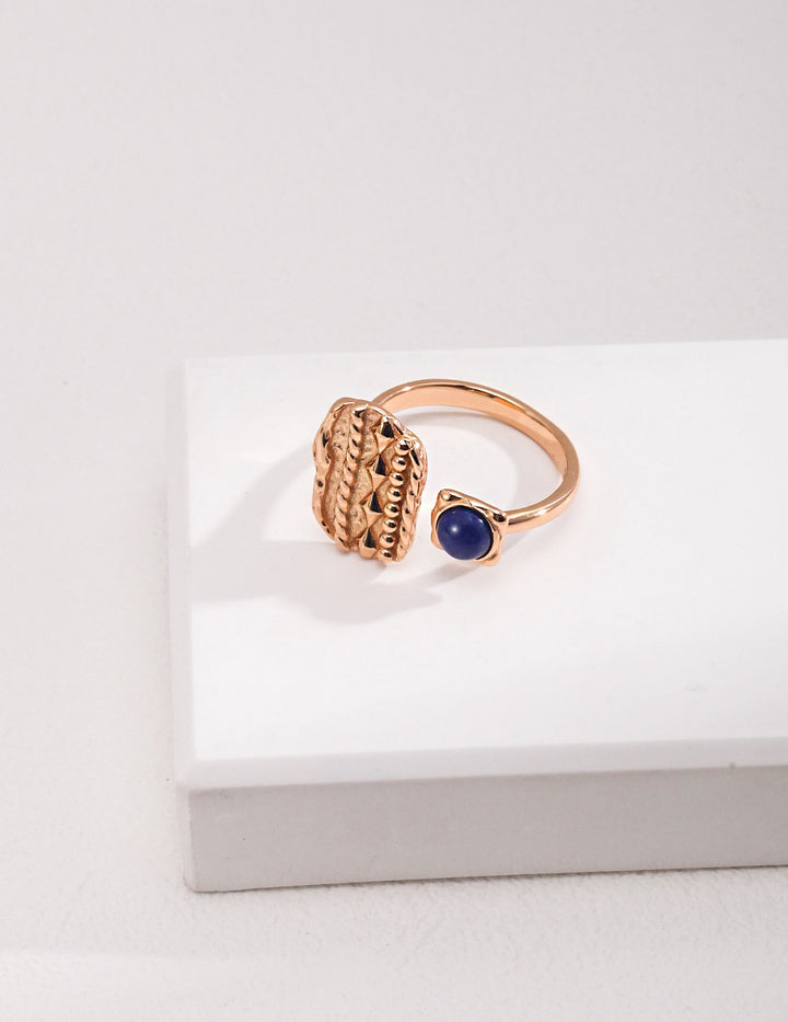 'AZURE' Lapis Lazuli Ring - Enchantia Muse