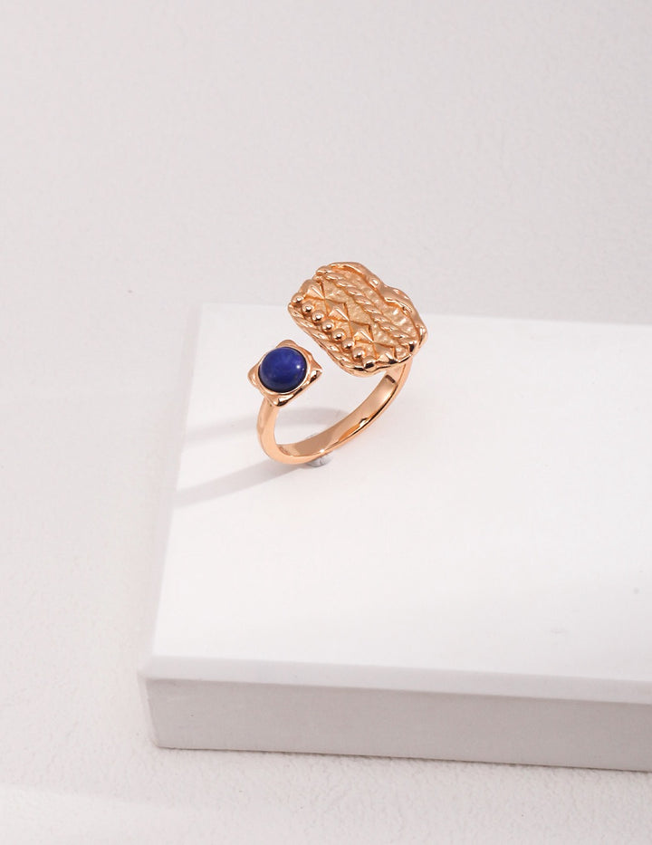 'AZURE' Lapis Lazuli Ring - Enchantia Muse