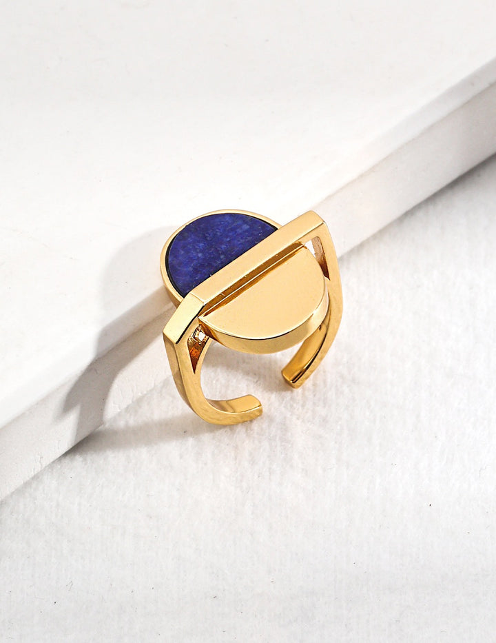 'COMPASS' Lapis Lazuli Ring - Enchantia Muse