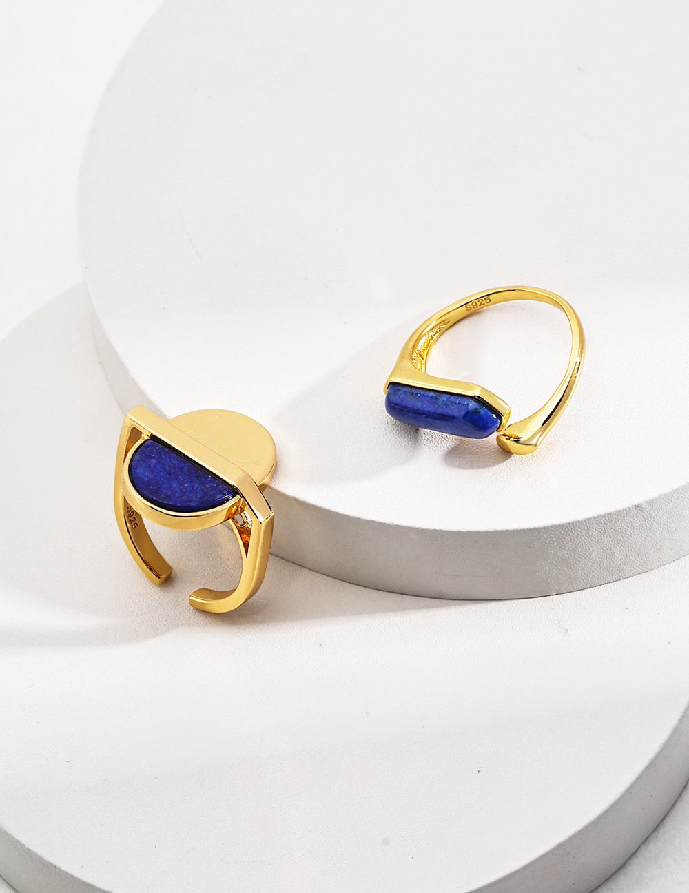 'COMPASS' Lapis Lazuli Ring - Enchantia Muse