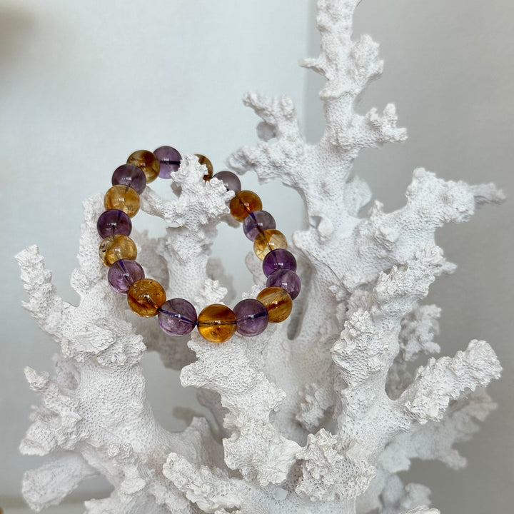 Amethyst Citrine Bracelet - Enchantia Muse