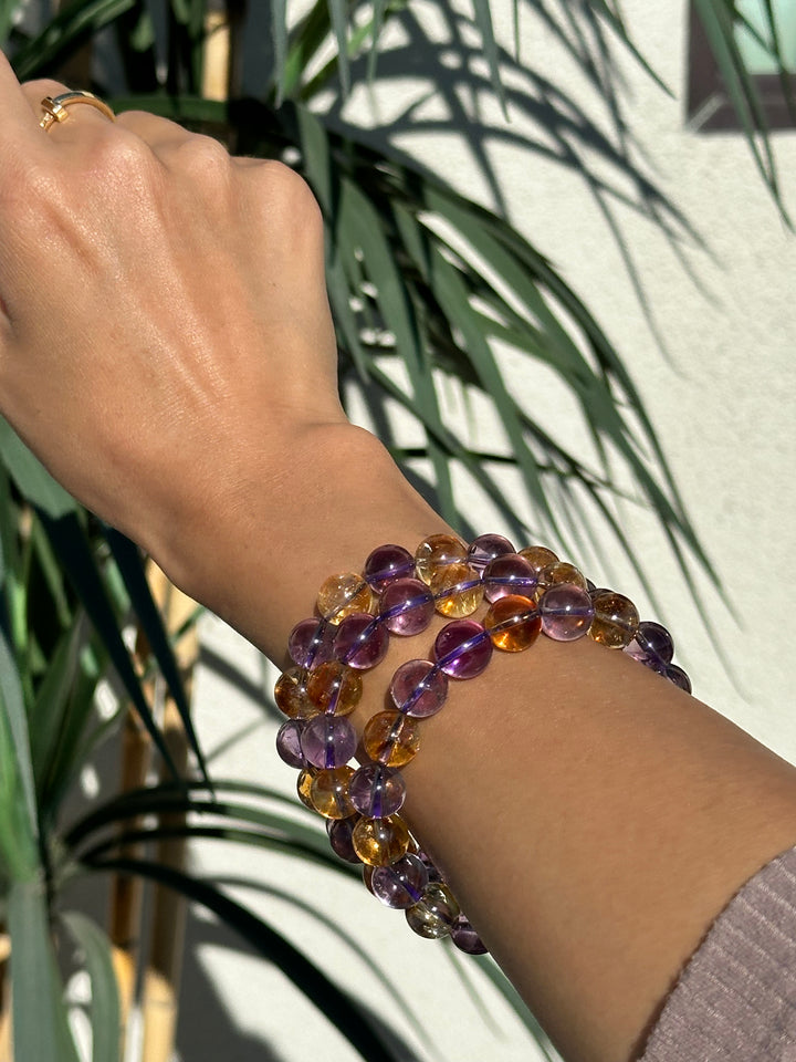 Amethyst Citrine Bracelet - Enchantia Muse