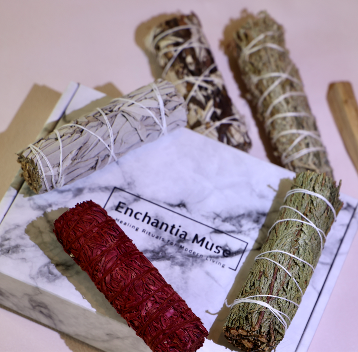 Protection and Cleansing Smudge Kit on box