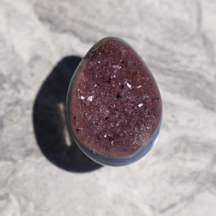 Druzy Agate Dragon Egg - Mini - Enchantia Muse