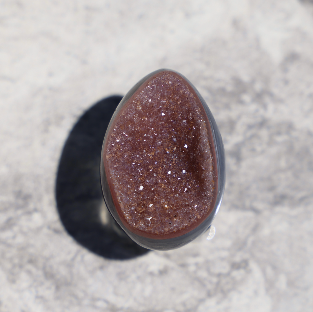 Druzy Agate Dragon Egg - Mini - Enchantia Muse