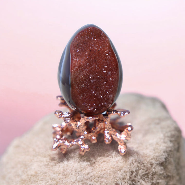 Druzy Agate Dragon Egg - Mini - Enchantia Muse