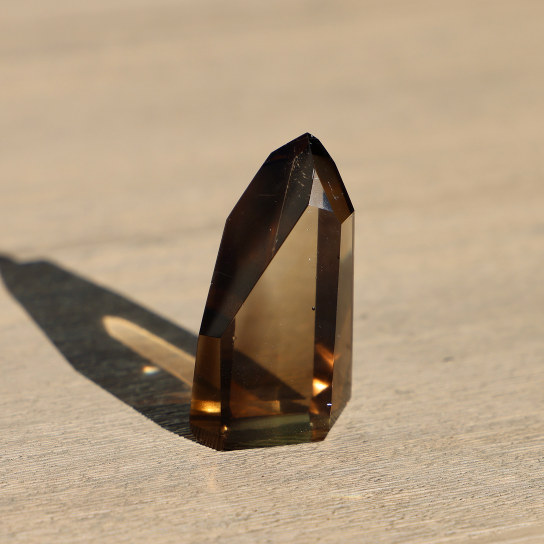 Citrinated Smoky Quartz Tower - Enchantia Muse