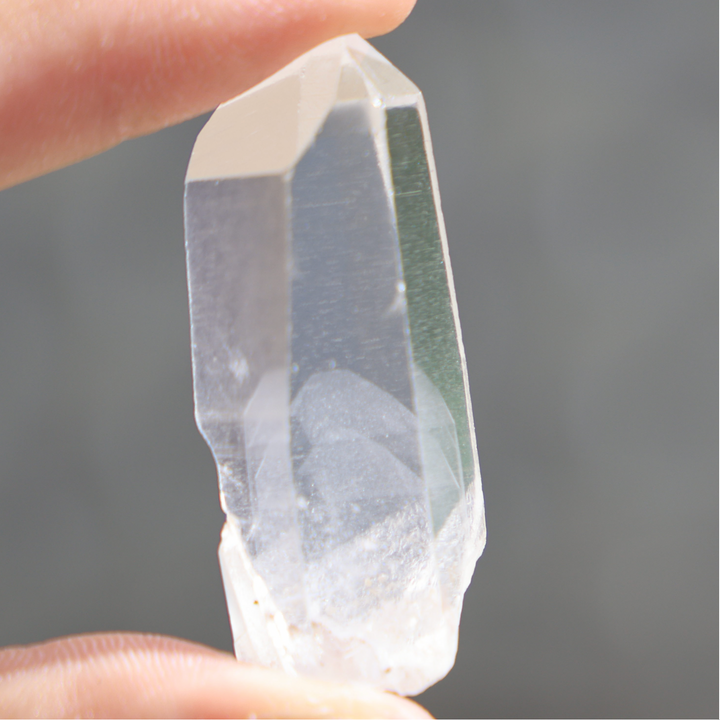 Raw Clear Lemurian Point - Enchantia Muse