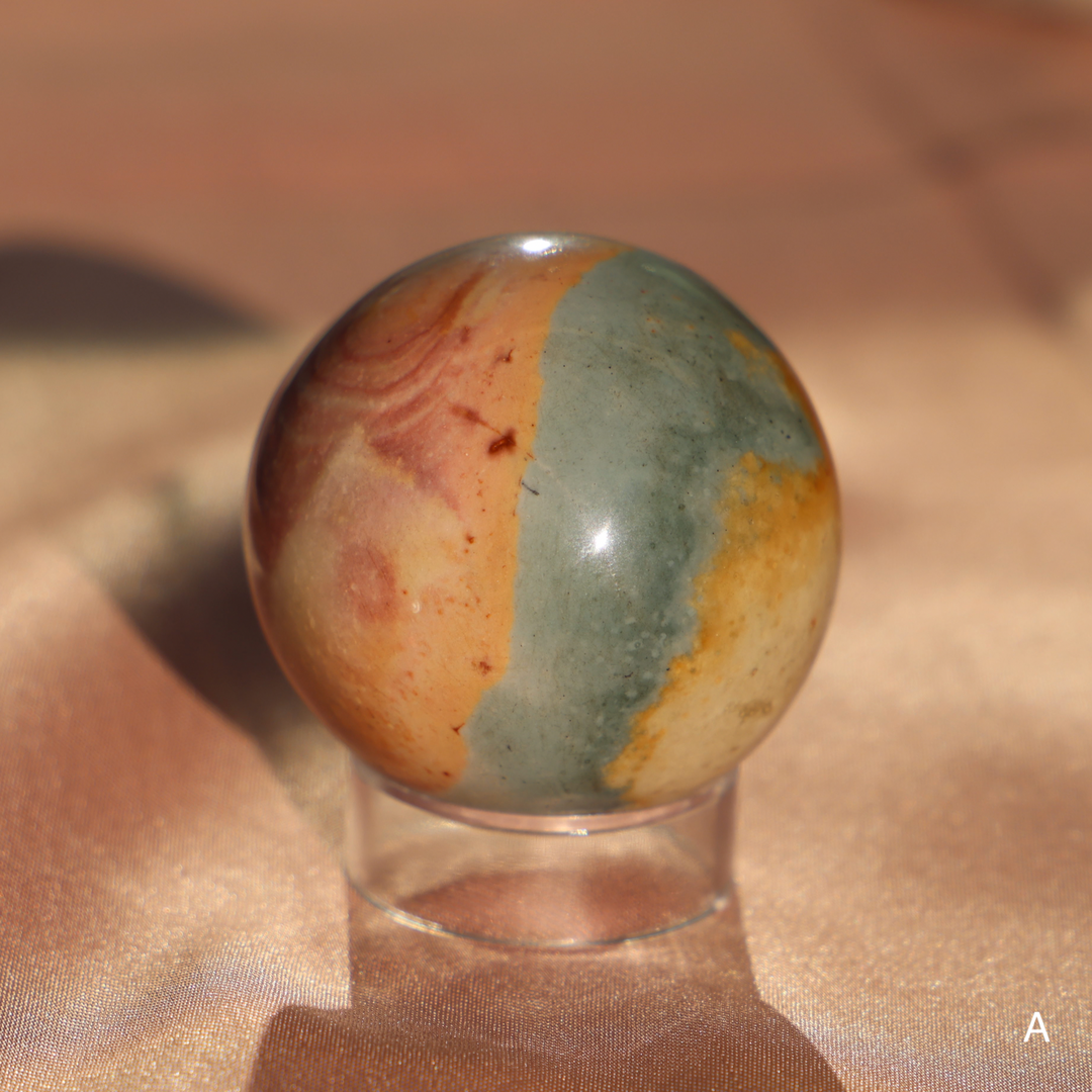 Polychrome Jasper Sphere - Enchantia Muse