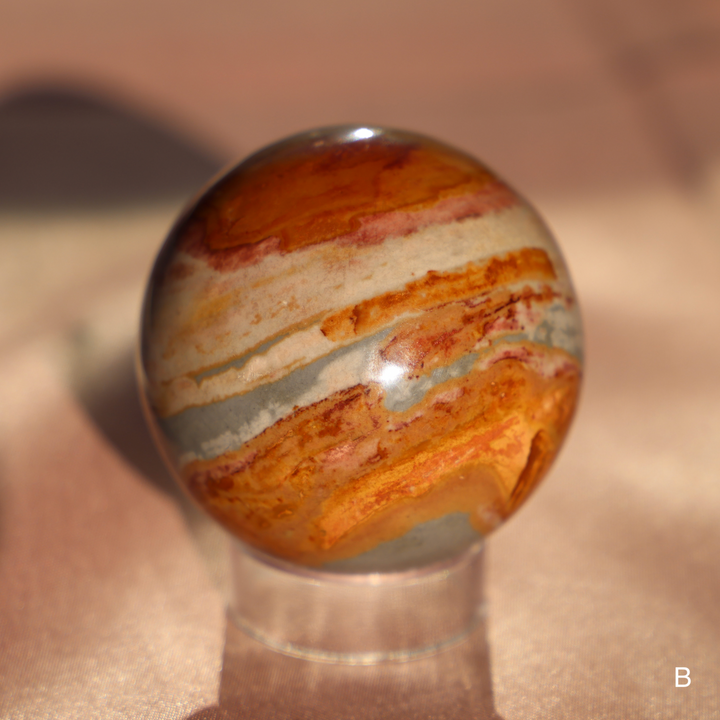 Polychrome Jasper Sphere - Enchantia Muse