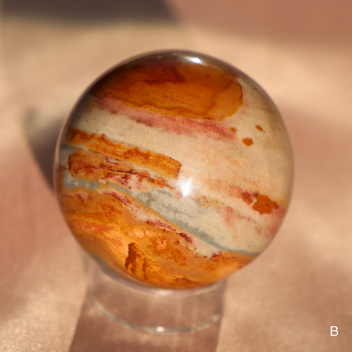 Polychrome Jasper Sphere - Enchantia Muse