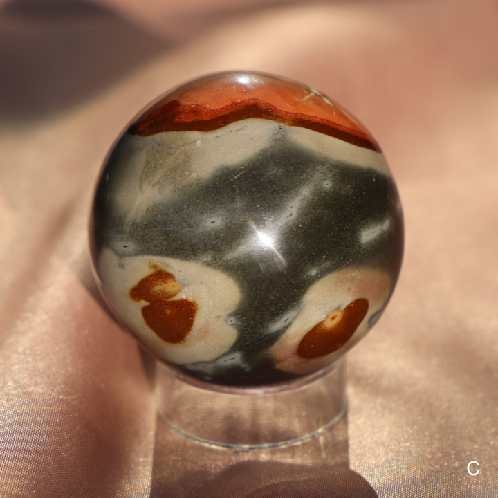 Polychrome Jasper Sphere - Enchantia Muse