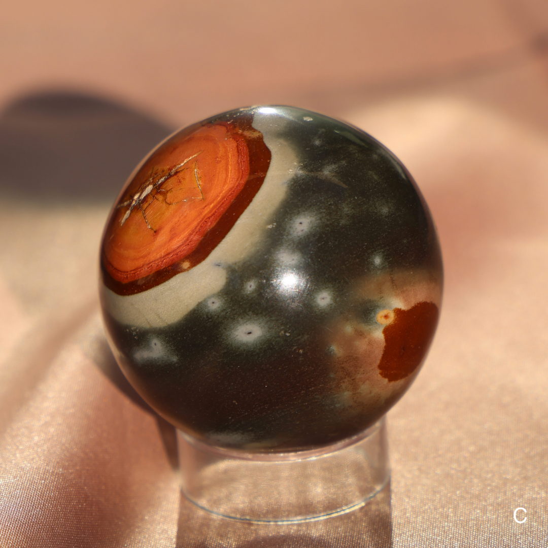 Polychrome Jasper Sphere - Enchantia Muse