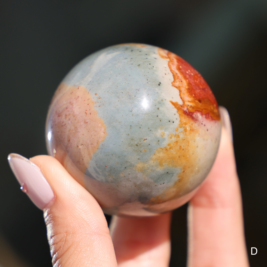 Polychrome Jasper Sphere - Enchantia Muse