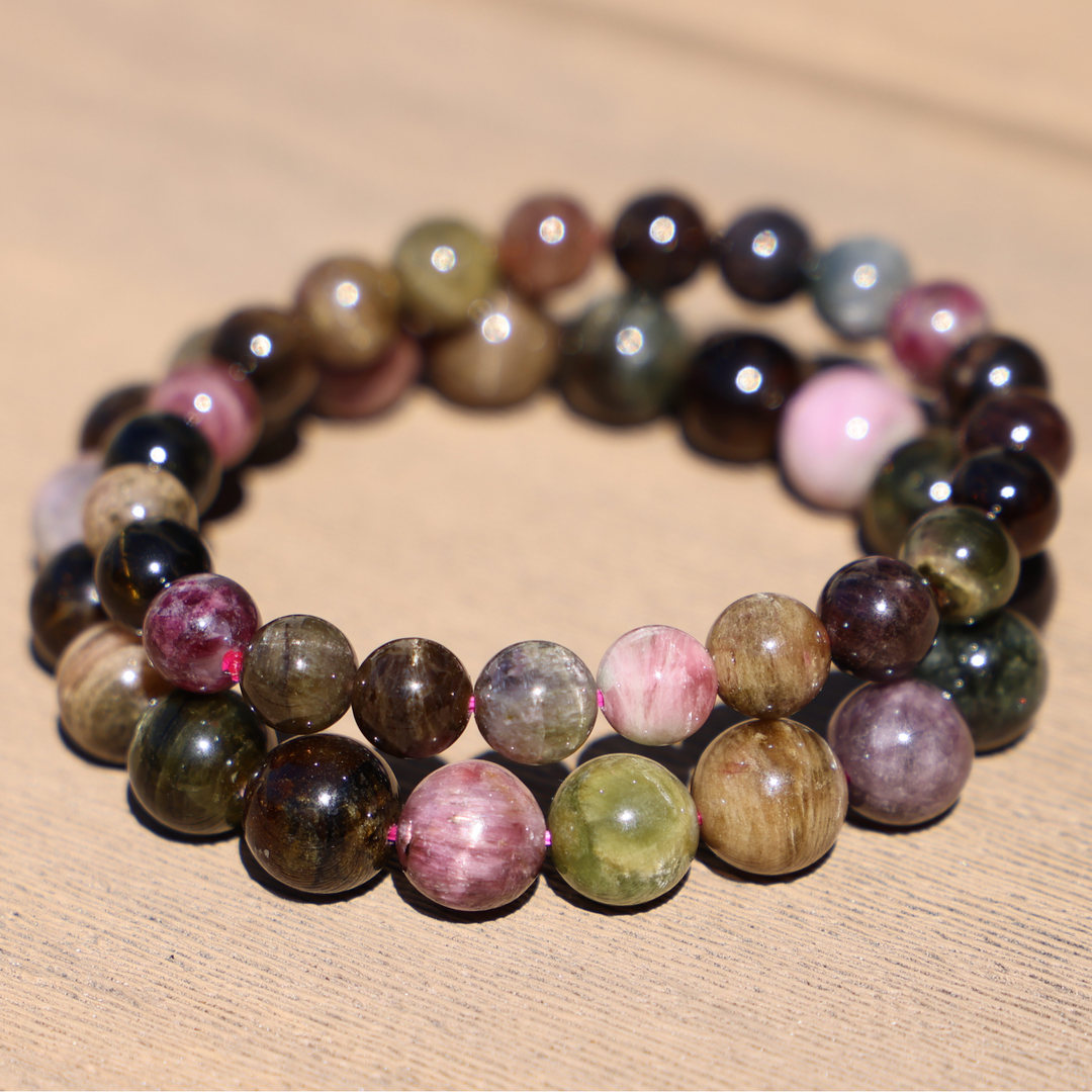 Rainbow Tourmaline Bracelet - Enchantia Muse