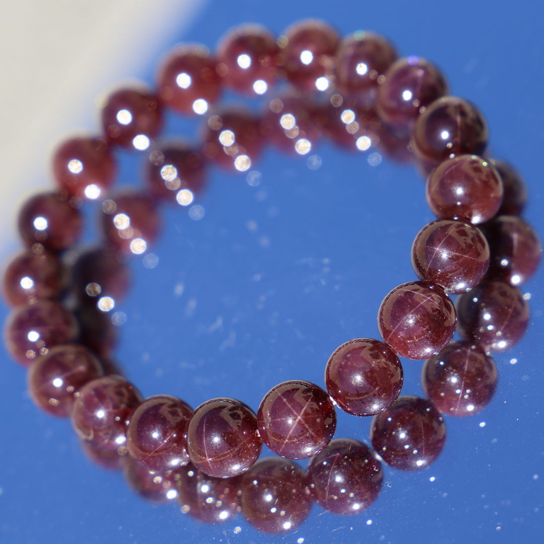 Starlight Garnet Bracelet - Enchantia Muse