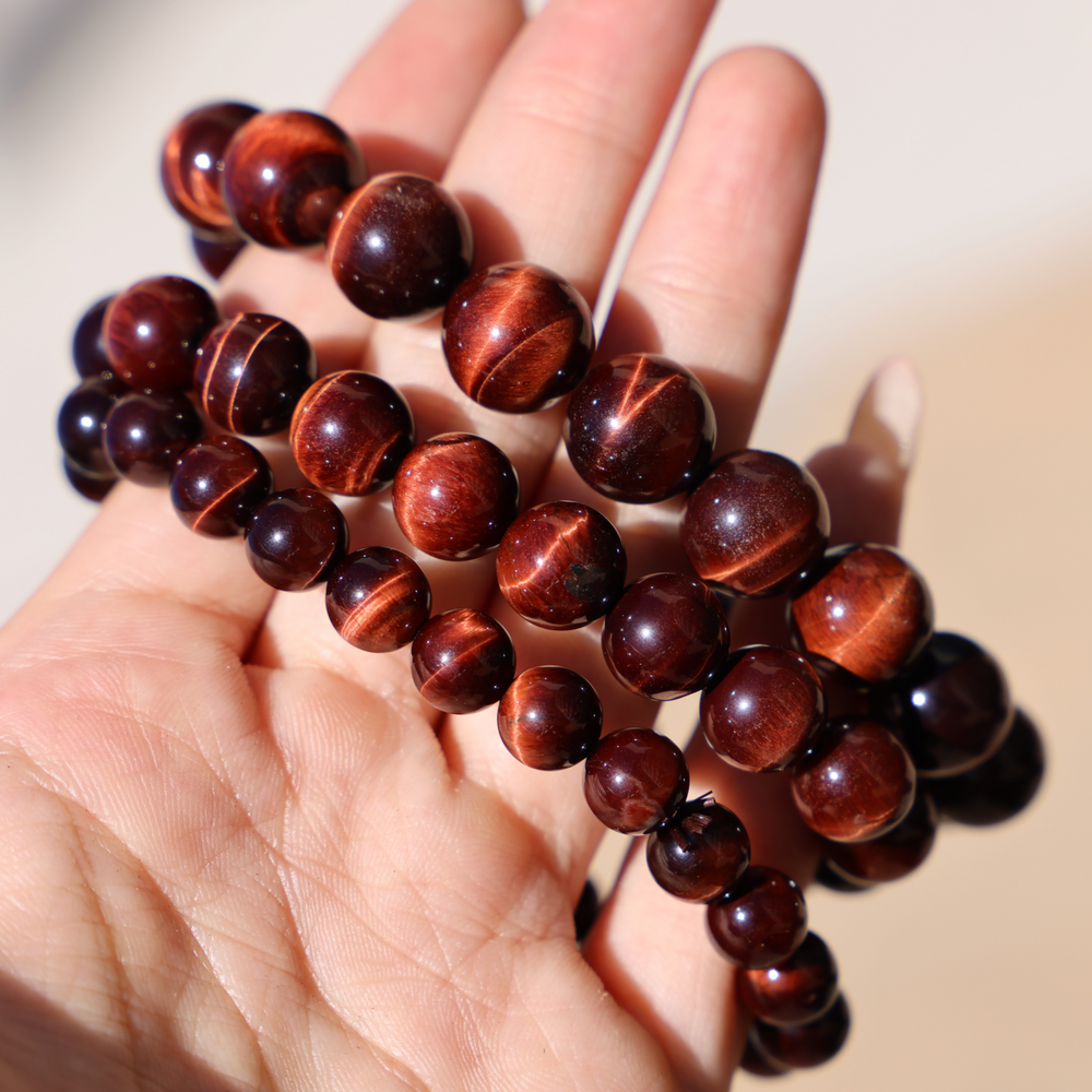 Red Tiger's Eye Bracelet - Enchantia Muse