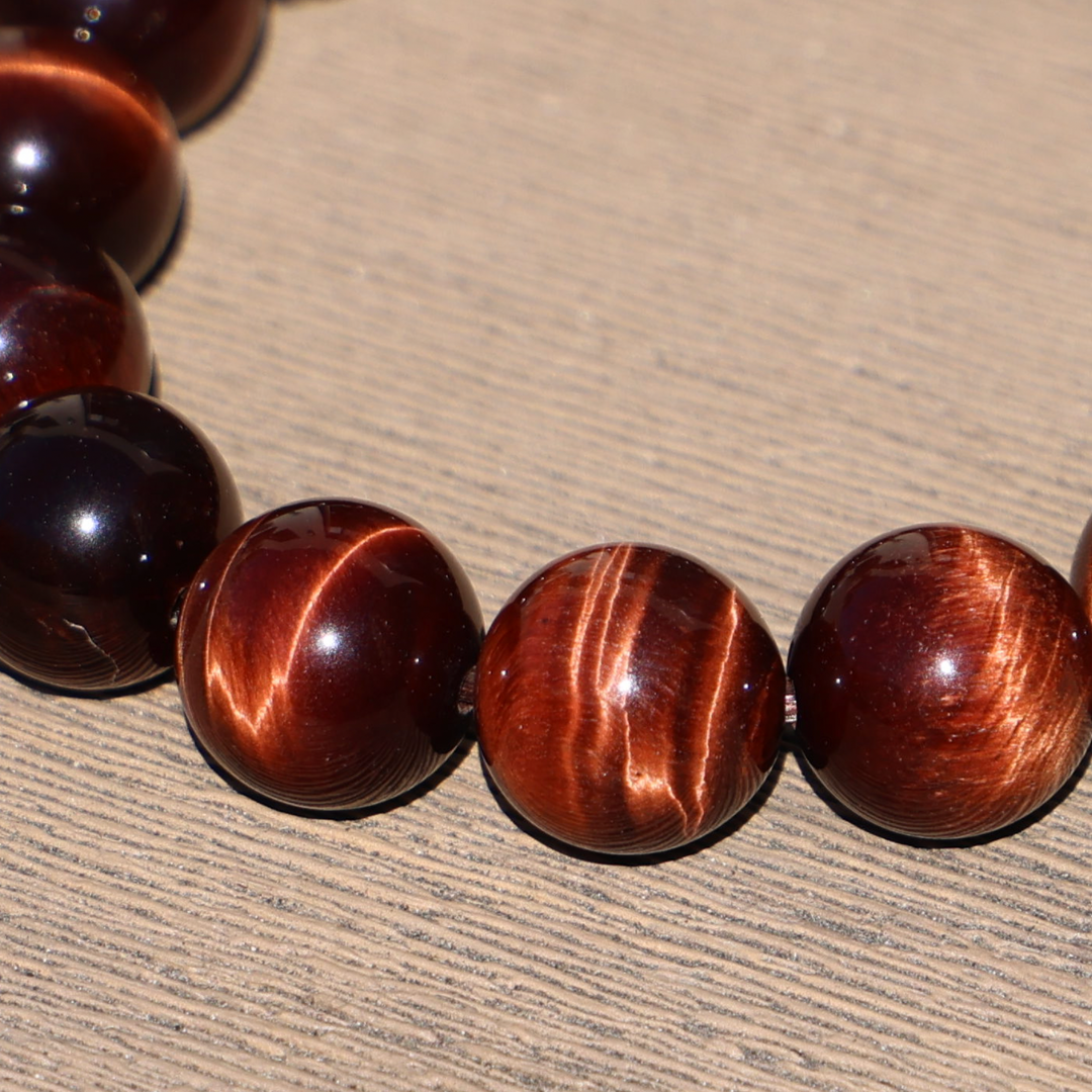 Red Tiger's Eye Bracelet - Enchantia Muse