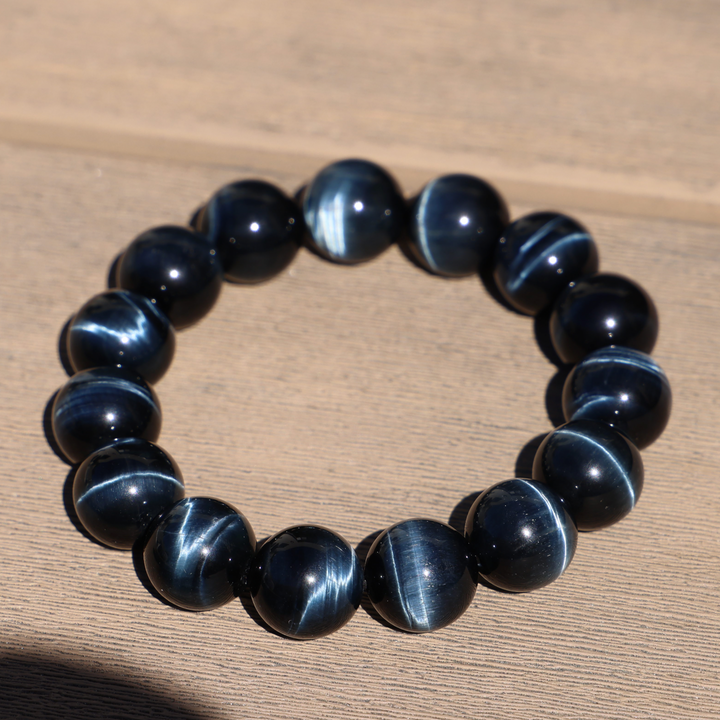 High Quality Blue Tiger's Eye Bracelet - Enchantia Muse