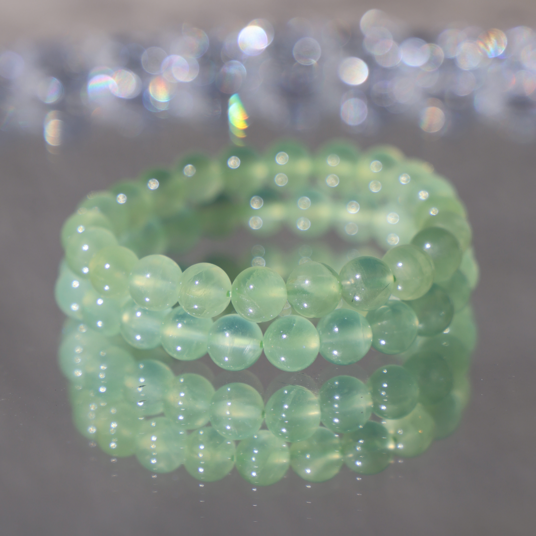 Prehnite Bracelet - Enchantia Muse