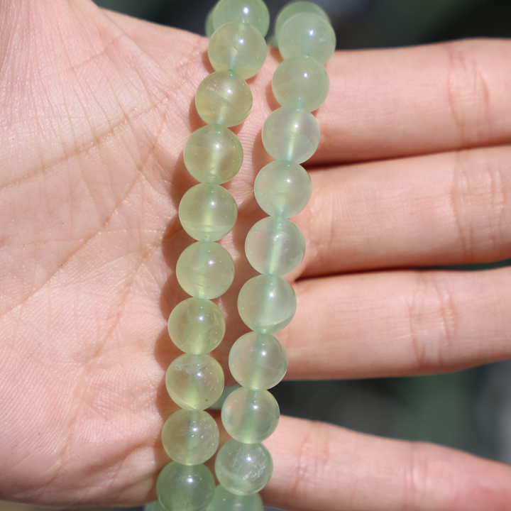 Prehnite Bracelet - Enchantia Muse