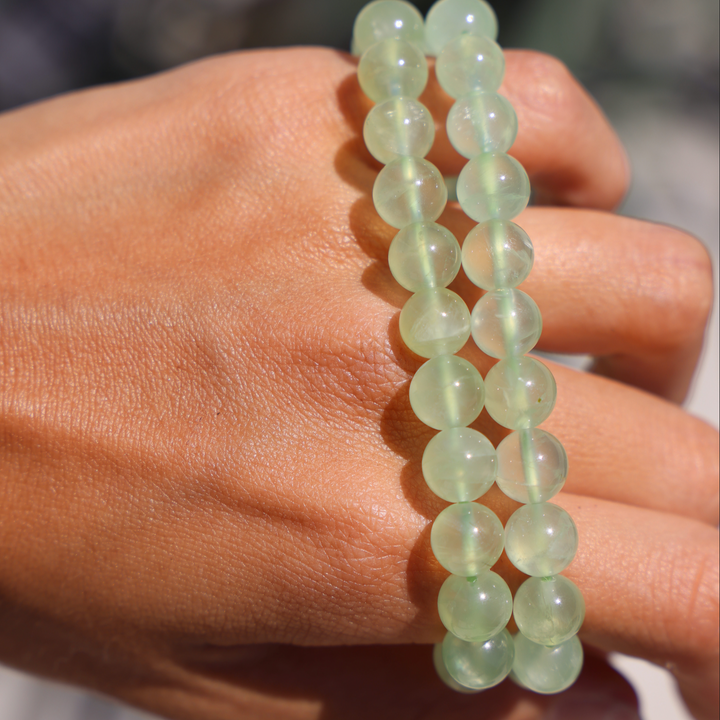 Prehnite Bracelet - Enchantia Muse