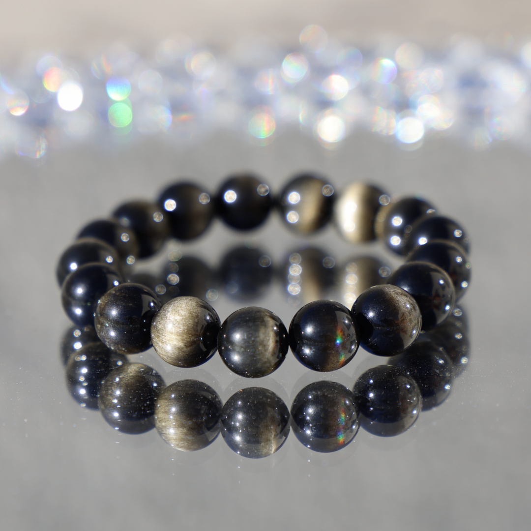 Golden Obsidian Bracelet - Enchantia Muse