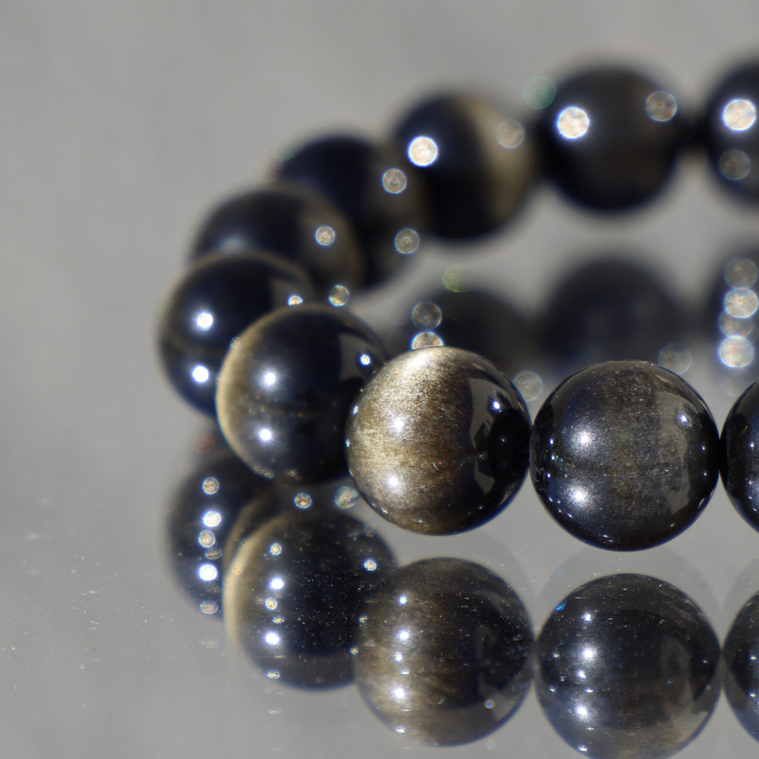 Golden Obsidian Bracelet - Enchantia Muse