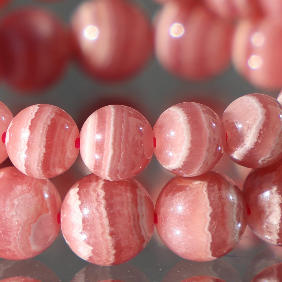 High Quality Rhodochrosite Bracelet - Enchantia Muse