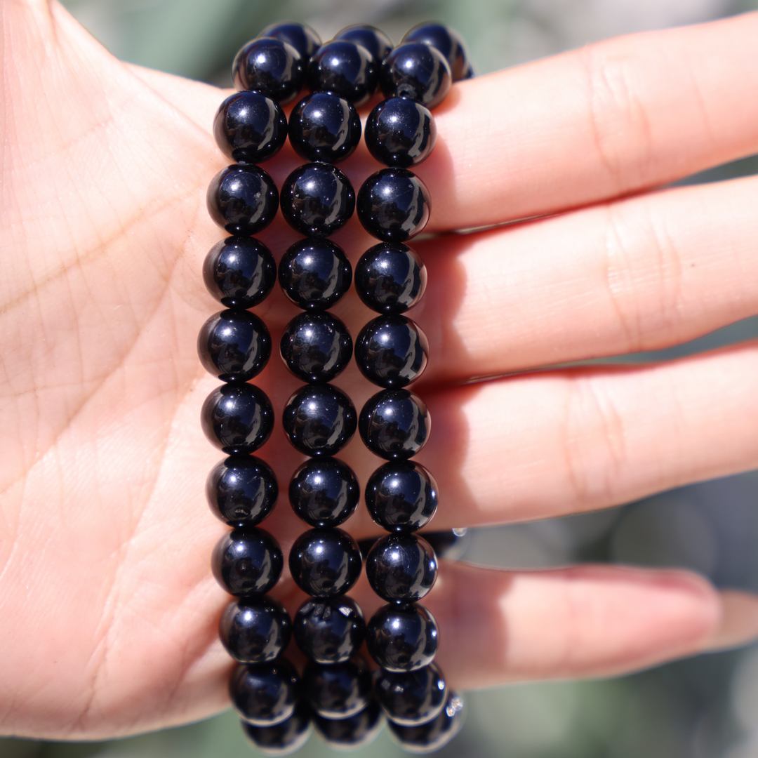 Black Tourmaline Bracelet - Enchantia Muse