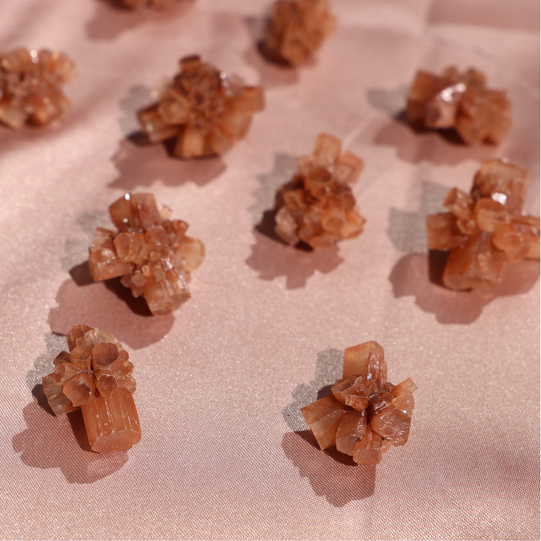 Raw Moroccan Aragonite Cluster - Enchantia Muse