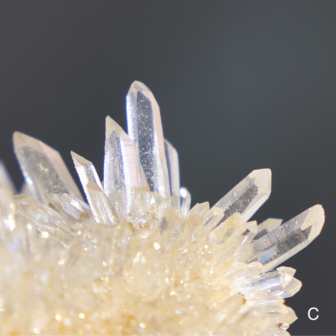 Raw Chrysanthemum Quartz Cluster - Enchantia Muse