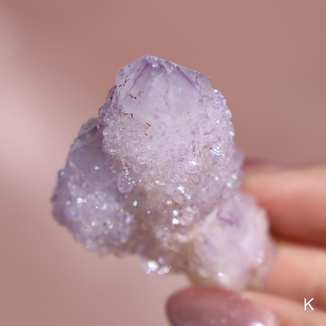 Spirit Quartz Amethyst Cluster - Enchantia Muse