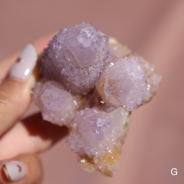 Spirit Quartz Amethyst Cluster - Enchantia Muse